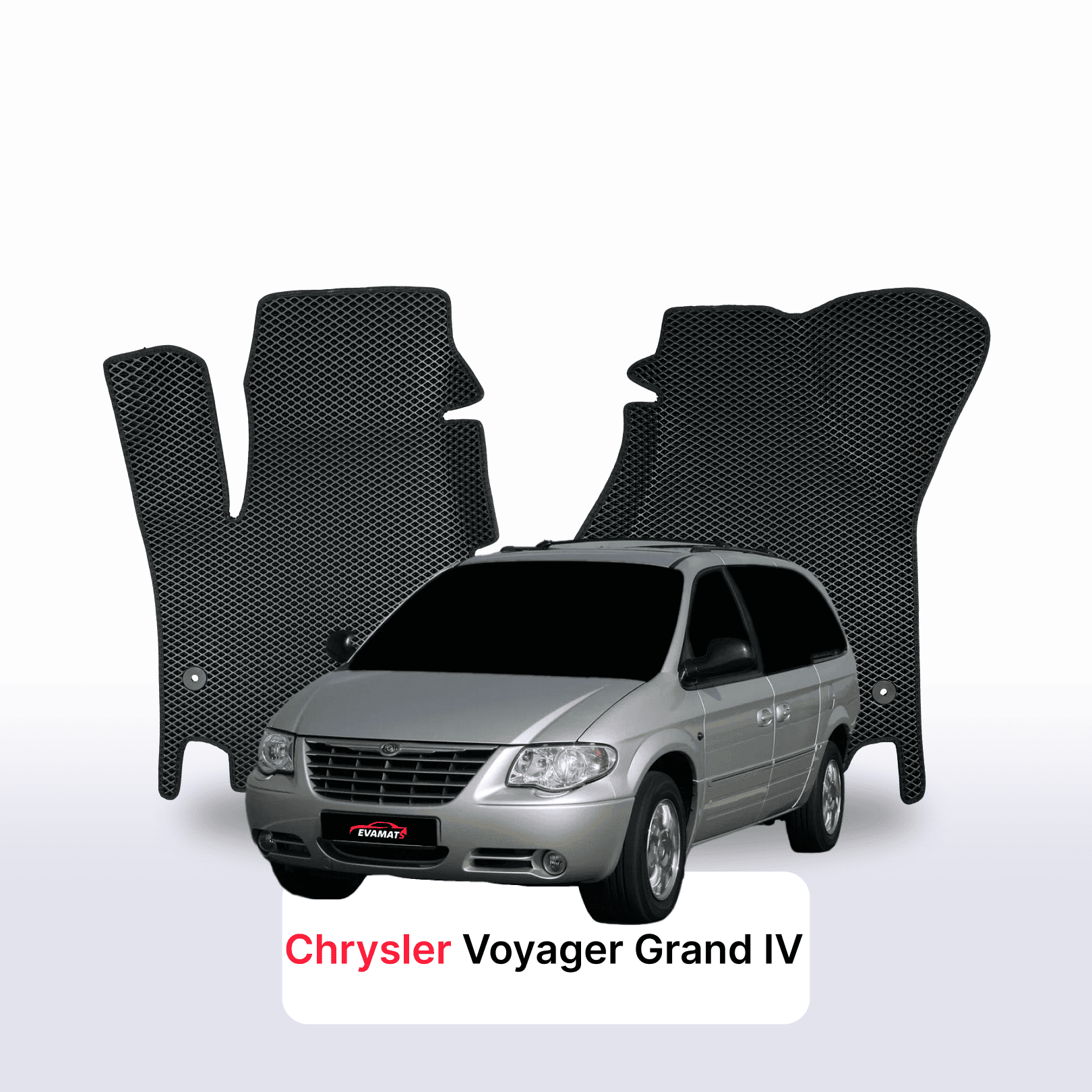 Fußmatten EVA für Chrysler Grand Voyager 4 gen 2000-2008 jahr MINIVAN