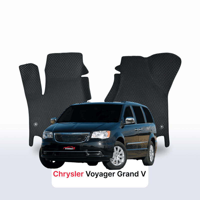Fußmatten EVA für Chrysler Voyager Grand 5 gen 2007-2016 jahr MINIVAN