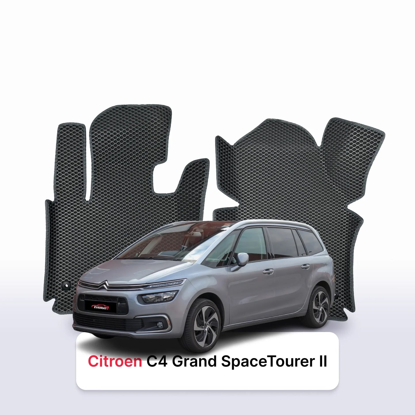 Fußmatten EVA für Citroen C4 Grand SpaceTourer II gen 2018-2022 jahr MINIVAN