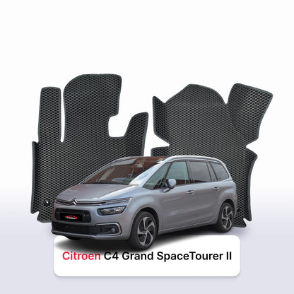 Fußmatten EVA für Citroen C4 Grand SpaceTourer II gen 2018-2022 jahr MINIVAN