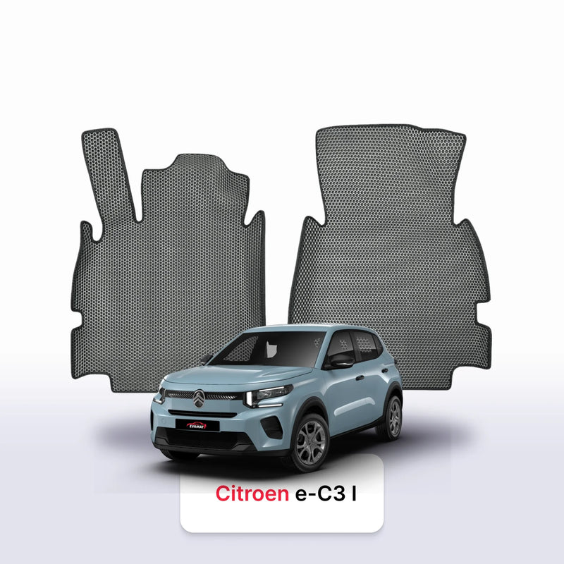 Fußmatten EVA für Citroen E-C3 1 gen 2024-2028 jahr SCHÄGHECK 5 türer