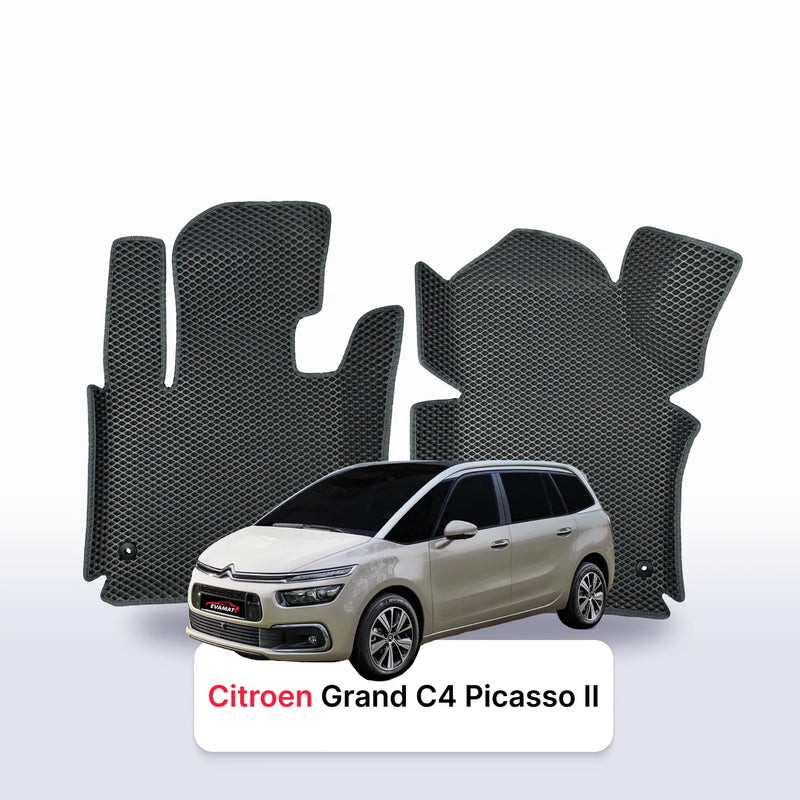 Fußmatten EVA für Citroen Grand C4 Picasso 2 gen 2013-2018 jahr MINIVAN
