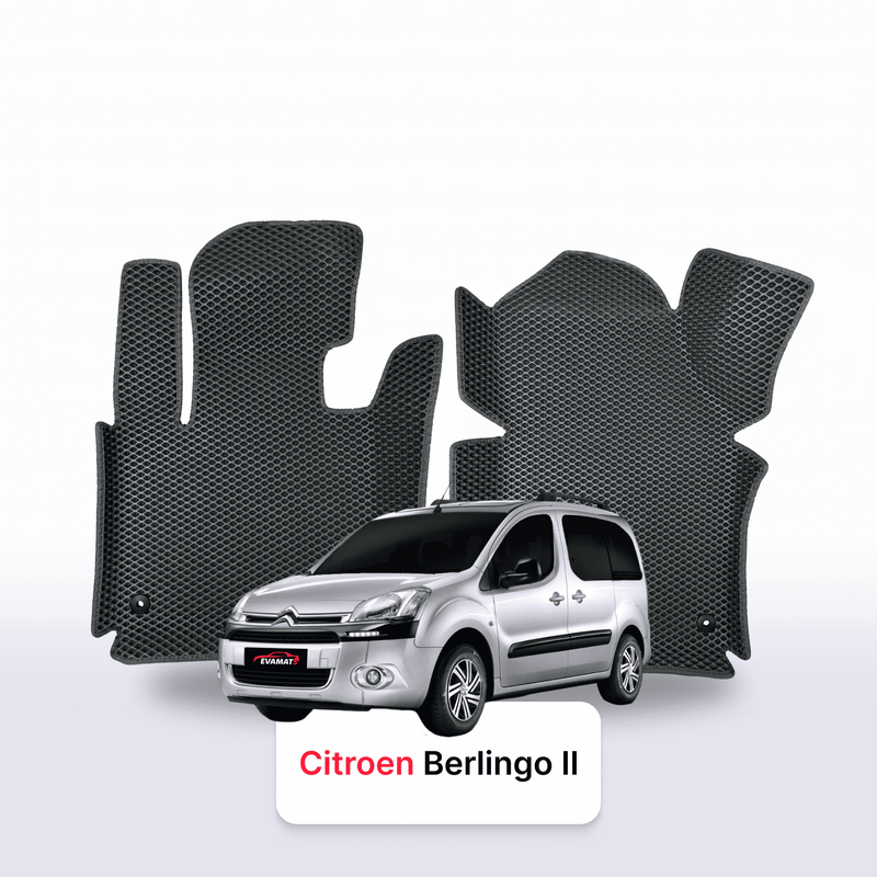 Fußmatten EVA für Citroen Berlingo 2 gen 2008-2018 jahr MINIVAN