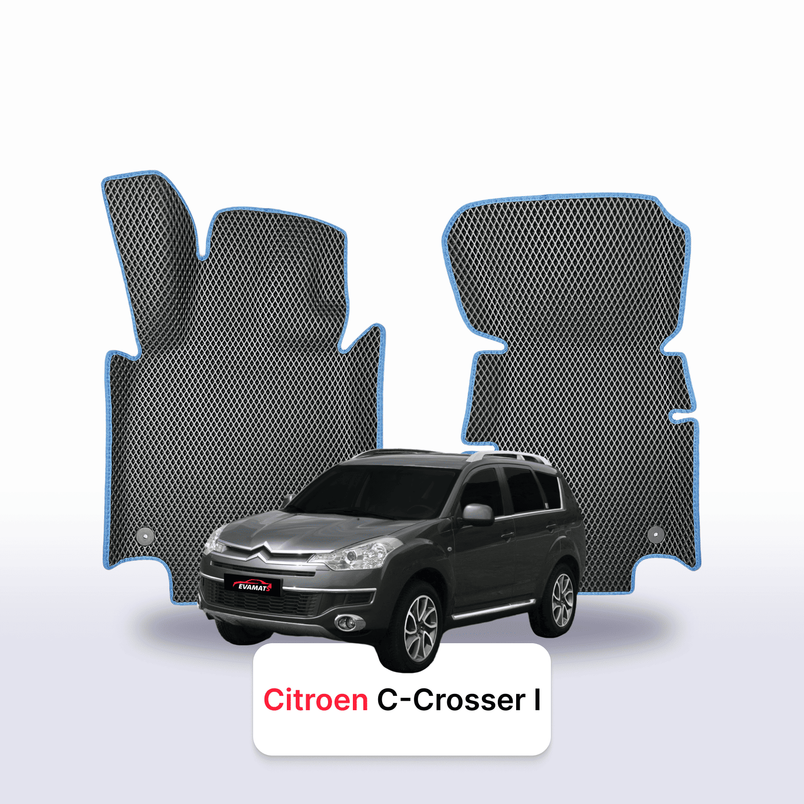 Fußmatten EVA für Citroen C-Crosser 1 gen 2007-2013 jahr SUV
