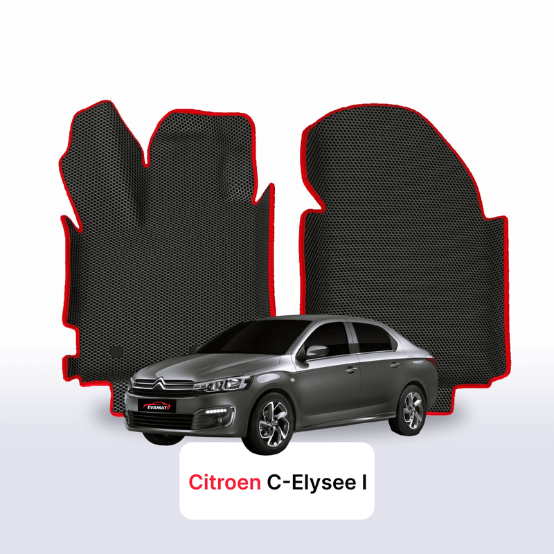 Fußmatten EVA für Citroen C-Elysee 2 gen 2012-2022 jahr LIMOUSINE