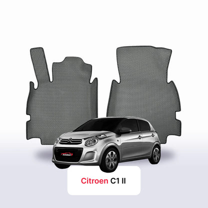 Fußmatten EVA für Citroen C1 2 gen 2014-2022 jahr SCHÄGHECK 5 türer