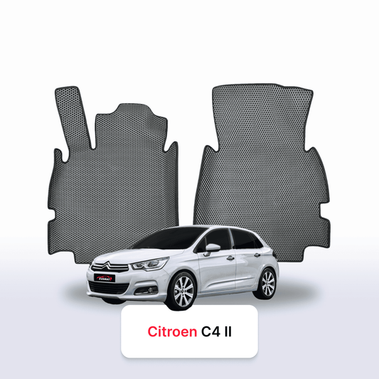 Fußmatten EVA für Citroen C4 2 gen 2010-2018 jahr SCHÄGHECK 5 türer