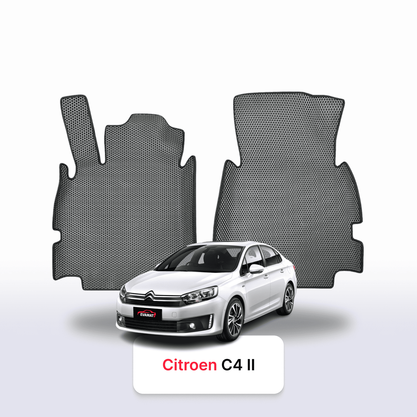 Fußmatten EVA für Citroen C4 2 gen 2010-2018 jahr LIMOUSINE