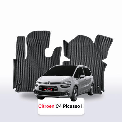 Fußmatten EVA für Citroen C4 Picasso 2 gen 2013-2018 jahr MINIVAN 7 sitzer