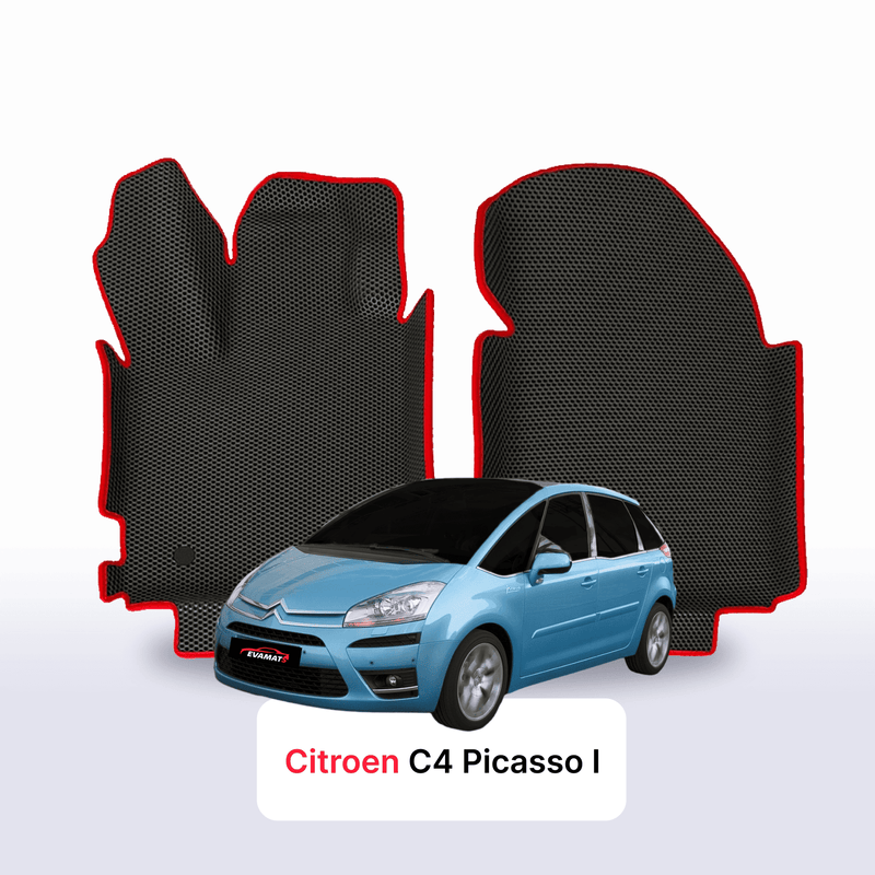 Fußmatten EVA für Citroen C4 Picasso 1 gen 2006-2013 jahr MINIVAN 5 sitzer