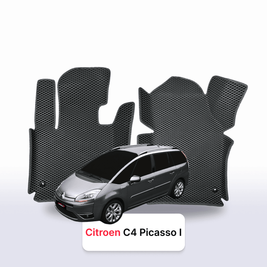 Fußmatten EVA für Citroen C4 Picasso 1 gen 2006-2013 jahr MINIVAN 7 sitzer