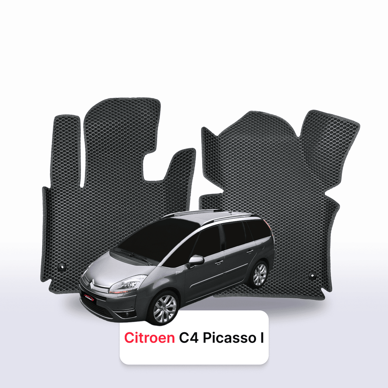 Fußmatten EVA für Citroen C4 Picasso 1 gen 2006-2013 jahr MINIVAN 7 sitzer