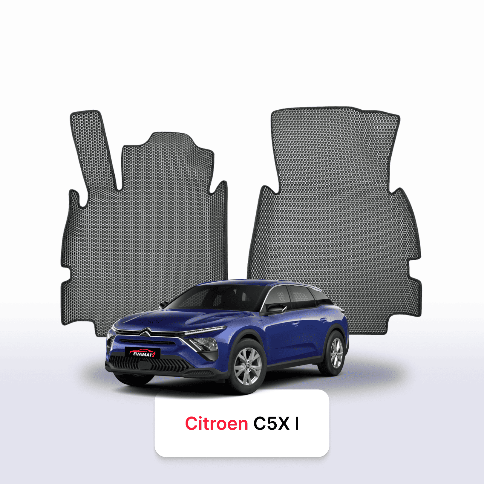 Fußmatten EVA für Citroen C5X 1 gen 2021-2028 jahr SUV