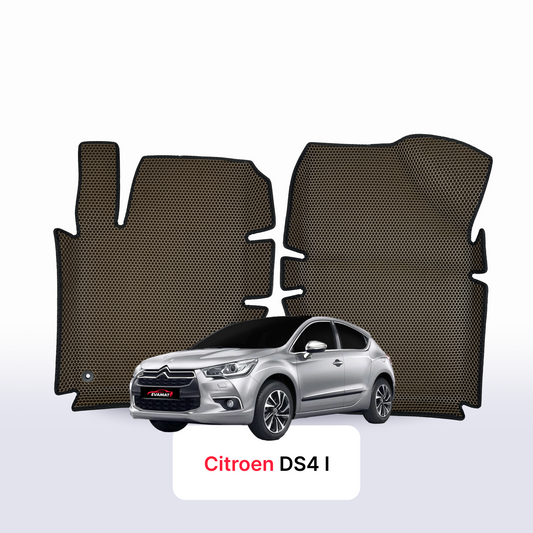 Fußmatten EVA für Citroen DS4 1 gen 2010-2015 jahr SCHÄGHECK 5 türer