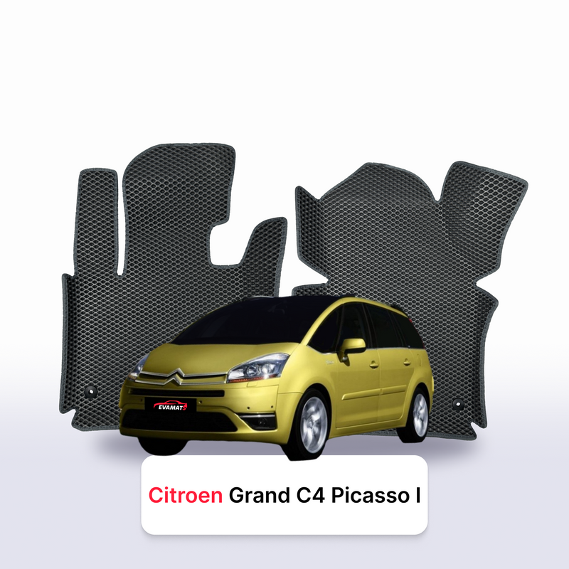 Fußmatten EVA für Citroen Grand C4 Picasso 1 gen 2007-2014 jahr MINIVAN