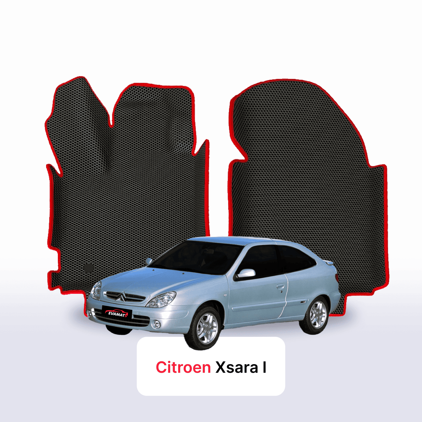 Fußmatten EVA für Citroen Xsara 1 gen 1997-2006 jahr SCHÄGHECK 3 türer