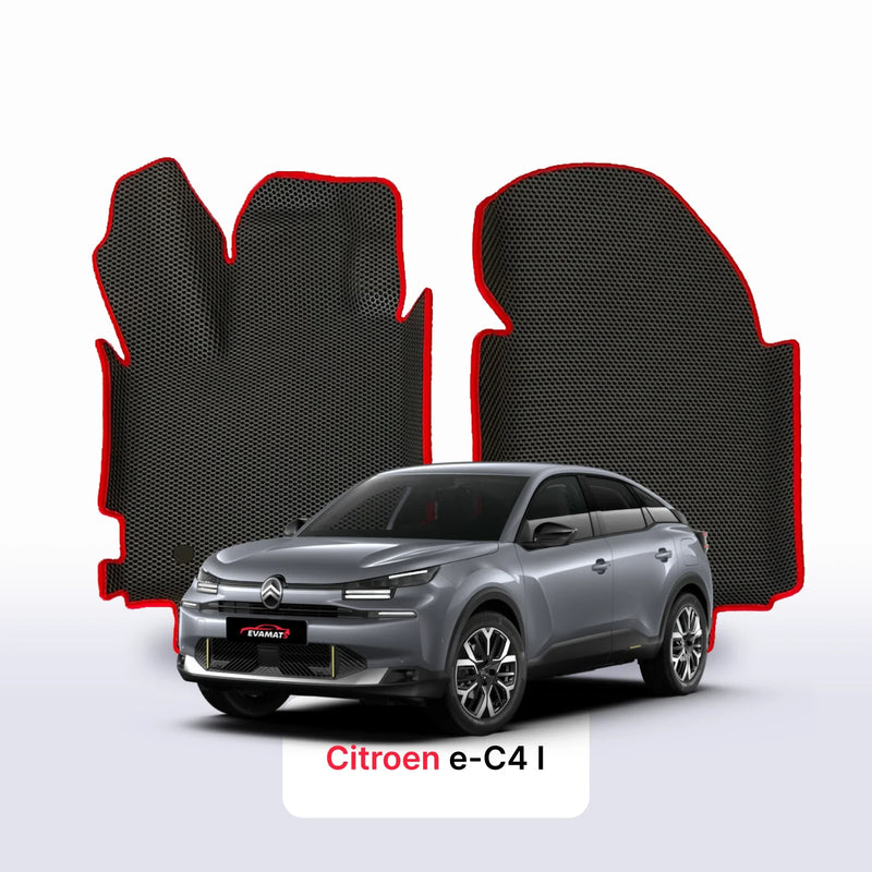 Fußmatten EVA für Citroen e-C4 I gen 2020-2027 jahr SCHÄGHECK 5 türer