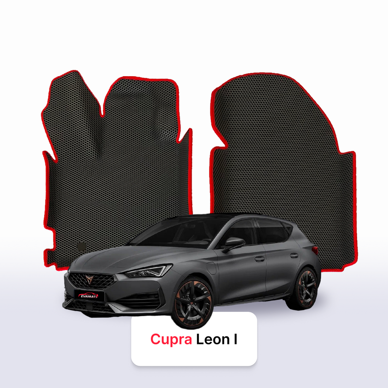 Fußmatten EVA für Cupra Leon 1 gen 2020-2028 jahr SCHÄGHECK 5 türer