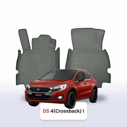 Fußmatten EVA für DS 4 1 gen 2015-2018 jahr (Crossback) SCHÄGHECK 5 türer