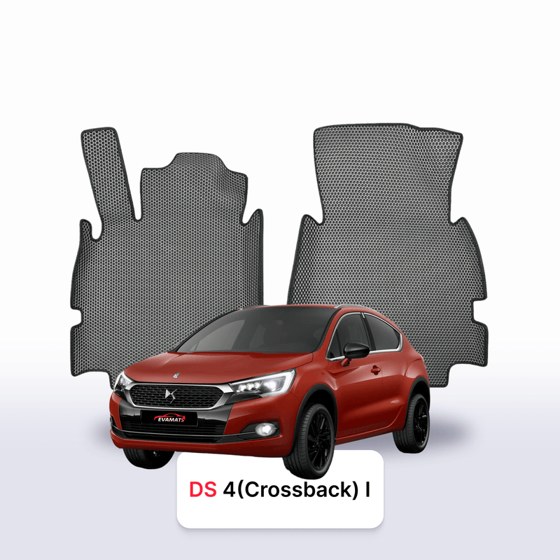 Fußmatten EVA für DS 4 1 gen 2015-2018 jahr (Crossback) SCHÄGHECK 5 türer