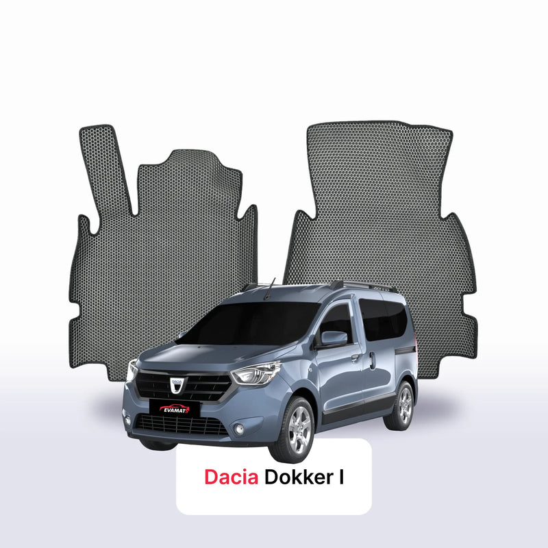 Fußmatten EVA für Dacia Dokker 1 gen 2012-2023 jahr MINIVAN
