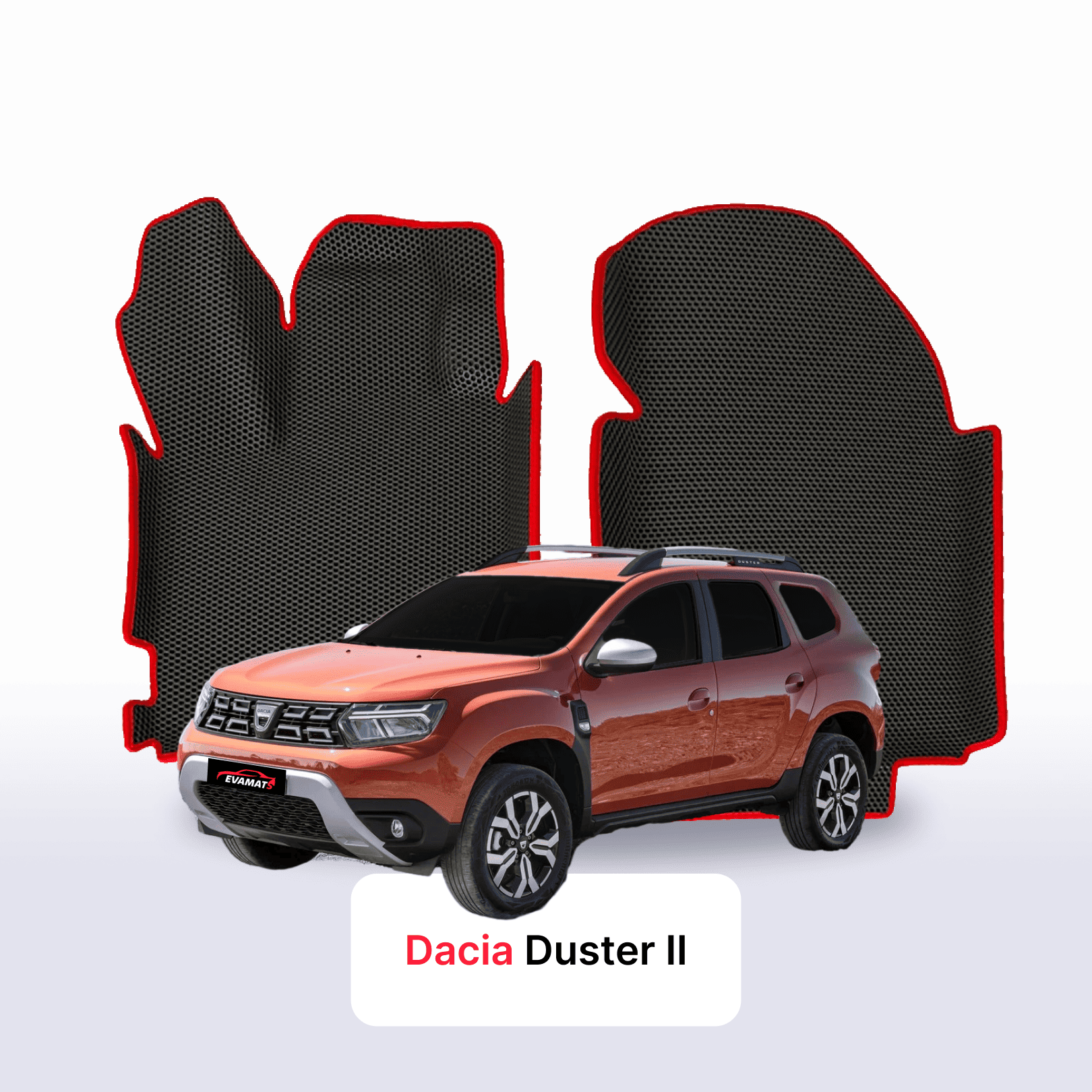Fußmatten EVA für Dacia Duster 2 gen 2017-2024 jahr SUV
