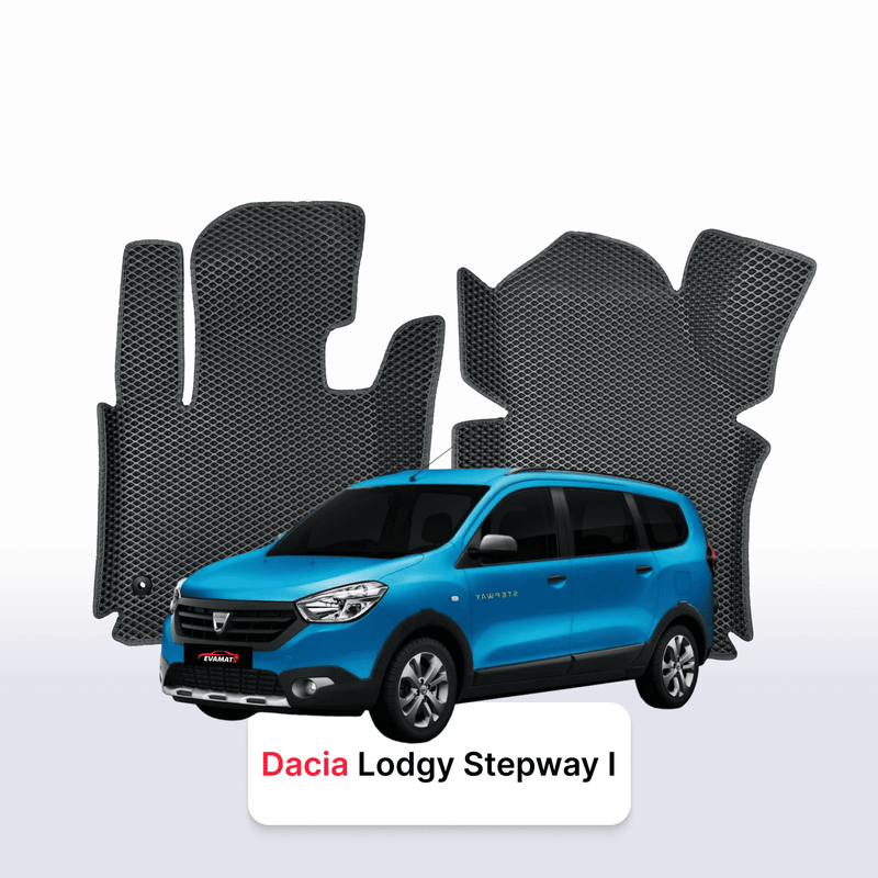 Fußmatten EVA für Dacia Lodgy Stepway 1 gen 2012-2023 jahr MINIVAN
