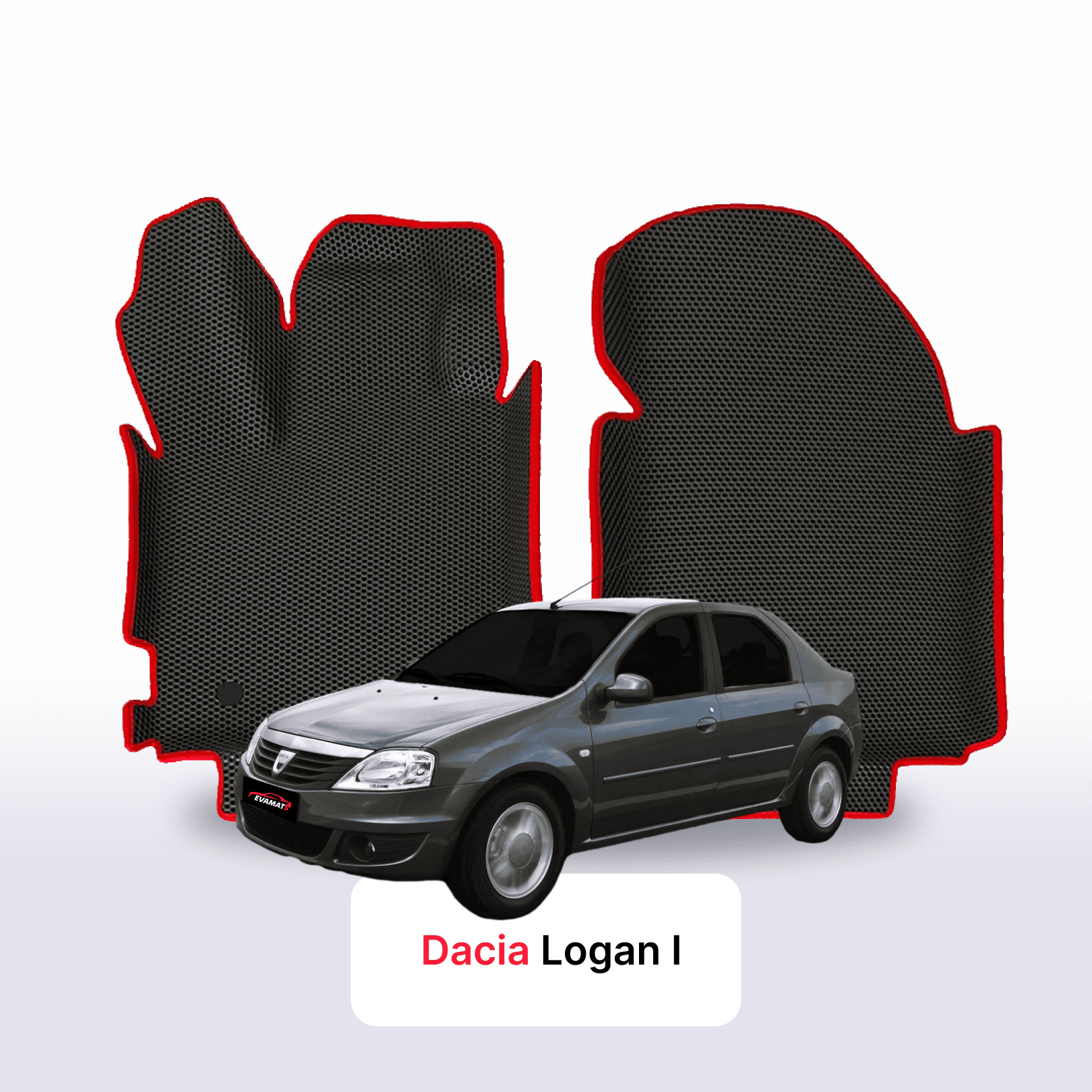 Fußmatten EVA für Dacia Logan 1 gen 2004-2012 jahr LIMOUSINE