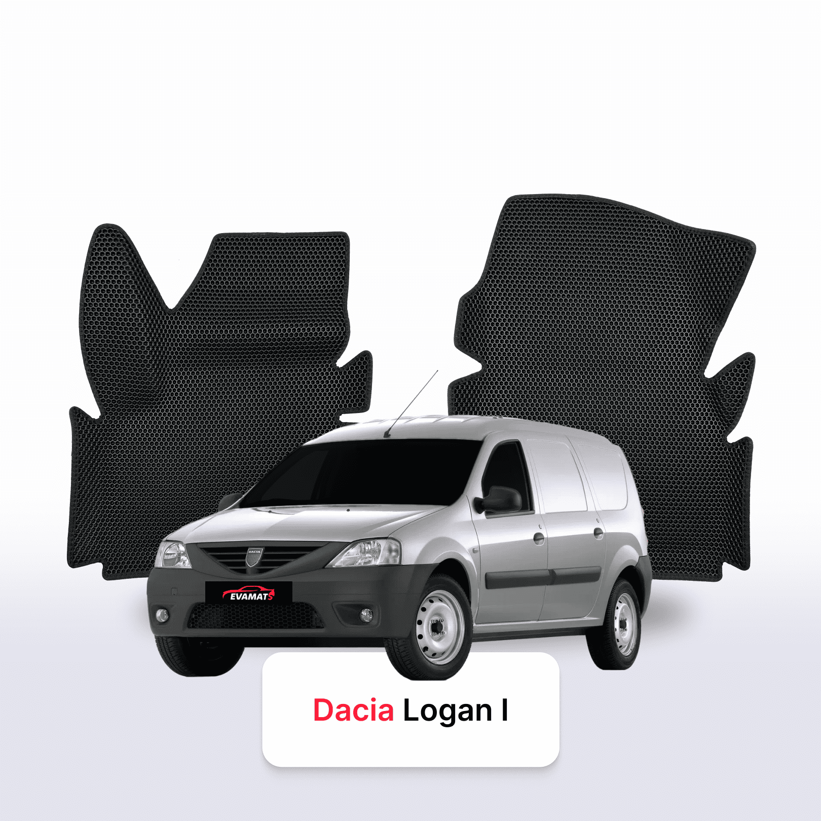 Fußmatten EVA für Dacia Logan 1 gen 2004-2012 jahr VAN