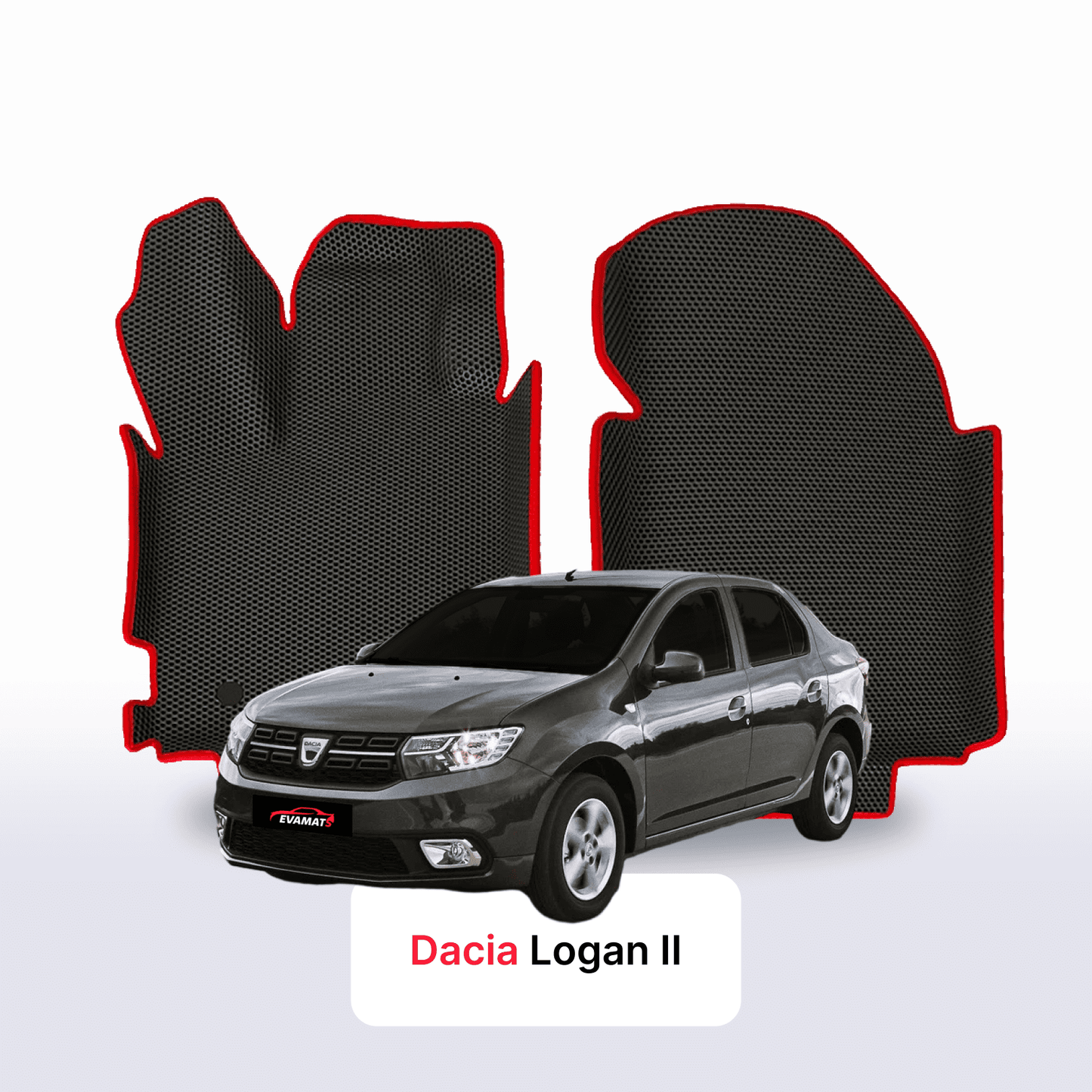 Fußmatten EVA für Dacia Logan 2 gen 2012-2020 jahr LIMOUSINE