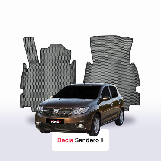 Fußmatten EVA für Dacia Sandero 2 gen 2012-2020 jahr SCHÄGHECK 5 türer