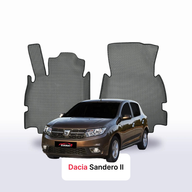 Fußmatten EVA für Dacia Sandero 2 gen 2012-2020 jahr SCHÄGHECK 5 türer