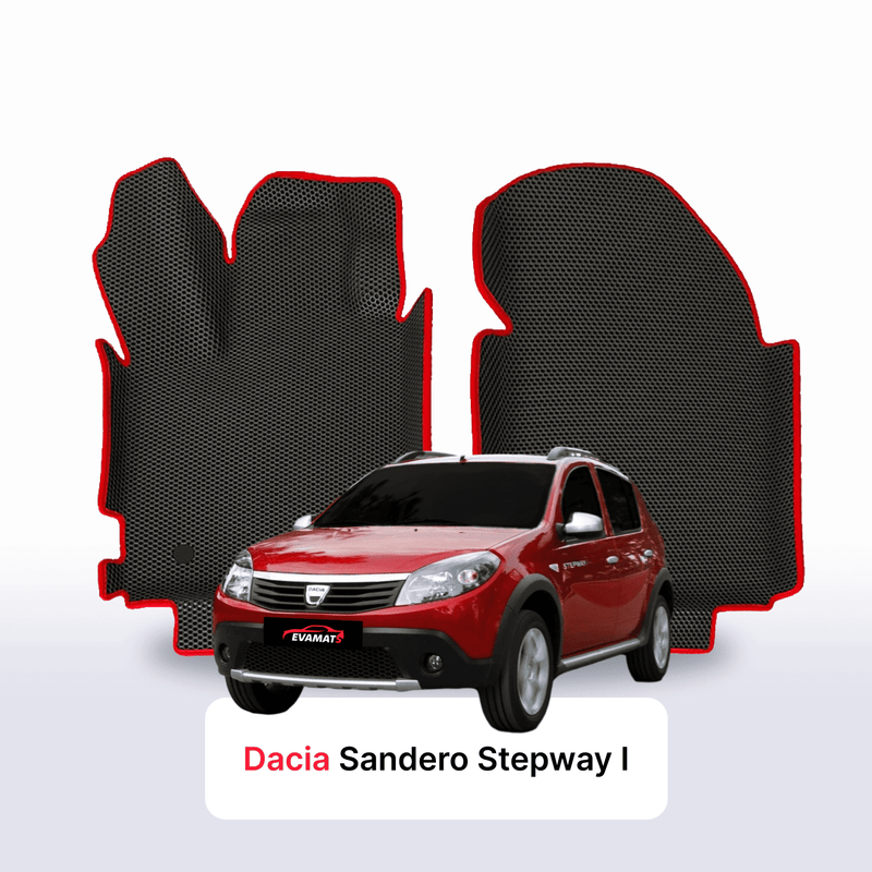 Fußmatten EVA für Dacia Sandero Stepway 1 gen 2007-2012 jahr SCHÄGHECK 5 türer