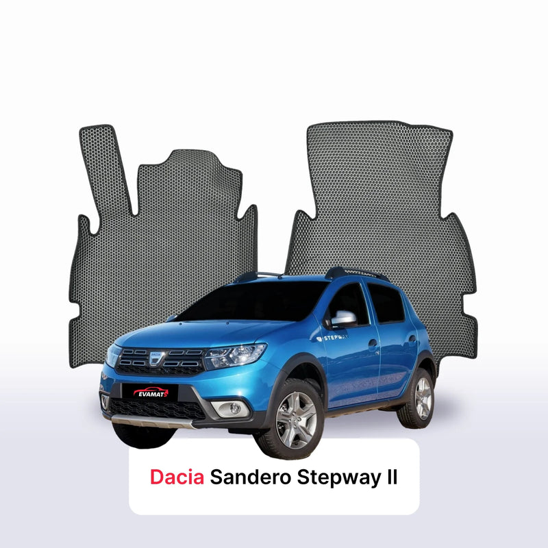 Fußmatten EVA für Dacia Sandero Stepway 2 gen 2012-2020 jahr SCHÄGHECK 5 türer