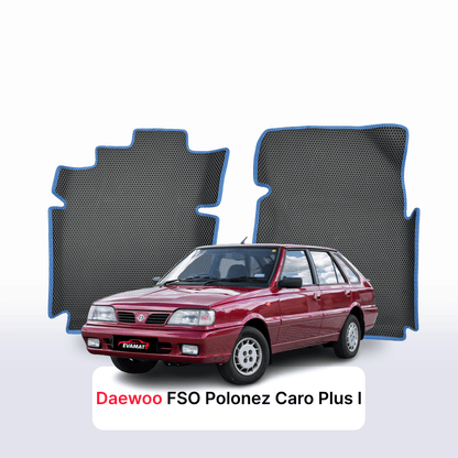 Fußmatten EVA für Daewoo FSO Polonez Caro Plus 1 gen 1996-2002 jahr SCHÄGHECK 5 türer