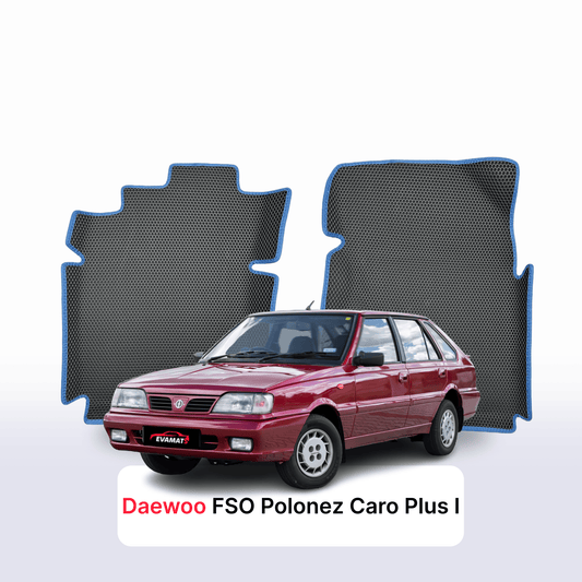 Fußmatten EVA für Daewoo FSO Polonez Caro Plus 1 gen 1996-2002 jahr SCHÄGHECK 5 türer