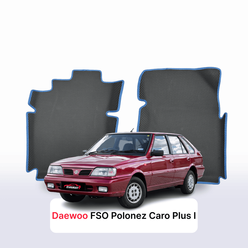 Fußmatten EVA für Daewoo FSO Polonez Caro Plus 1 gen 1996-2002 jahr SCHÄGHECK 5 türer