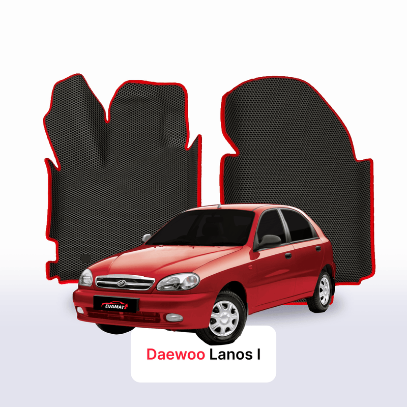 Fußmatten EVA für Daewoo Lanos 1 gen 1997-2020 jahr SCHÄGHECK 5 türer