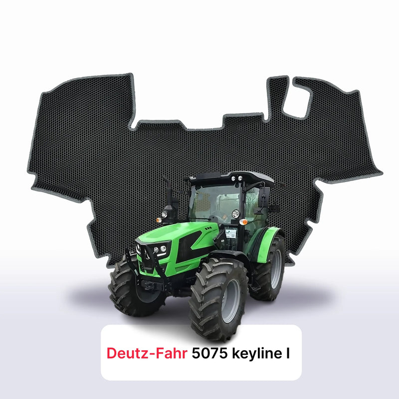Fußmatten EVA für Deutz-Fahr 5075 keyline 1 gen 2019-2024 jahr TRAKTOR