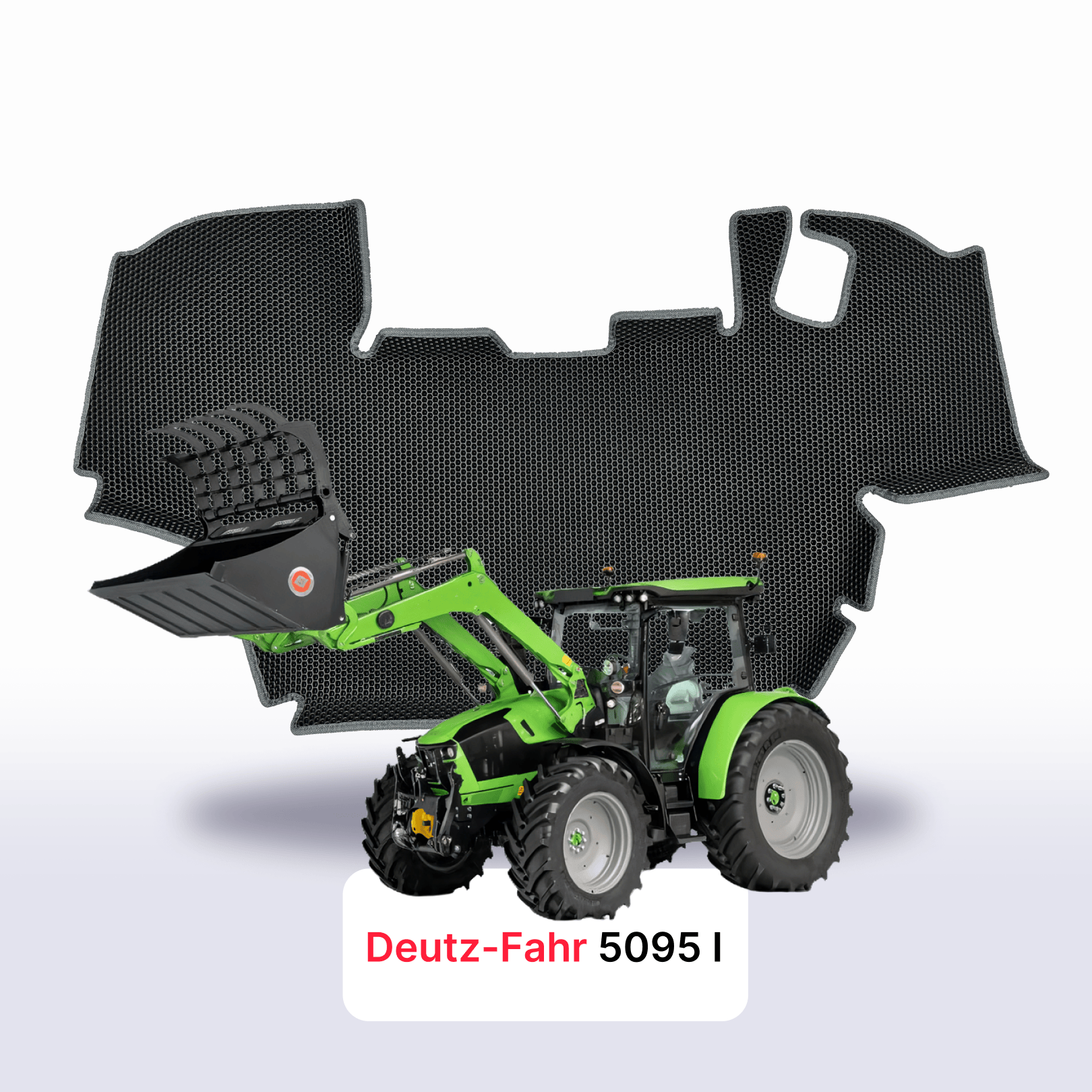 Fußmatten EVA für Deutz-Fahr 5095 1 gen 2021-2024 jahr TRAKTOR