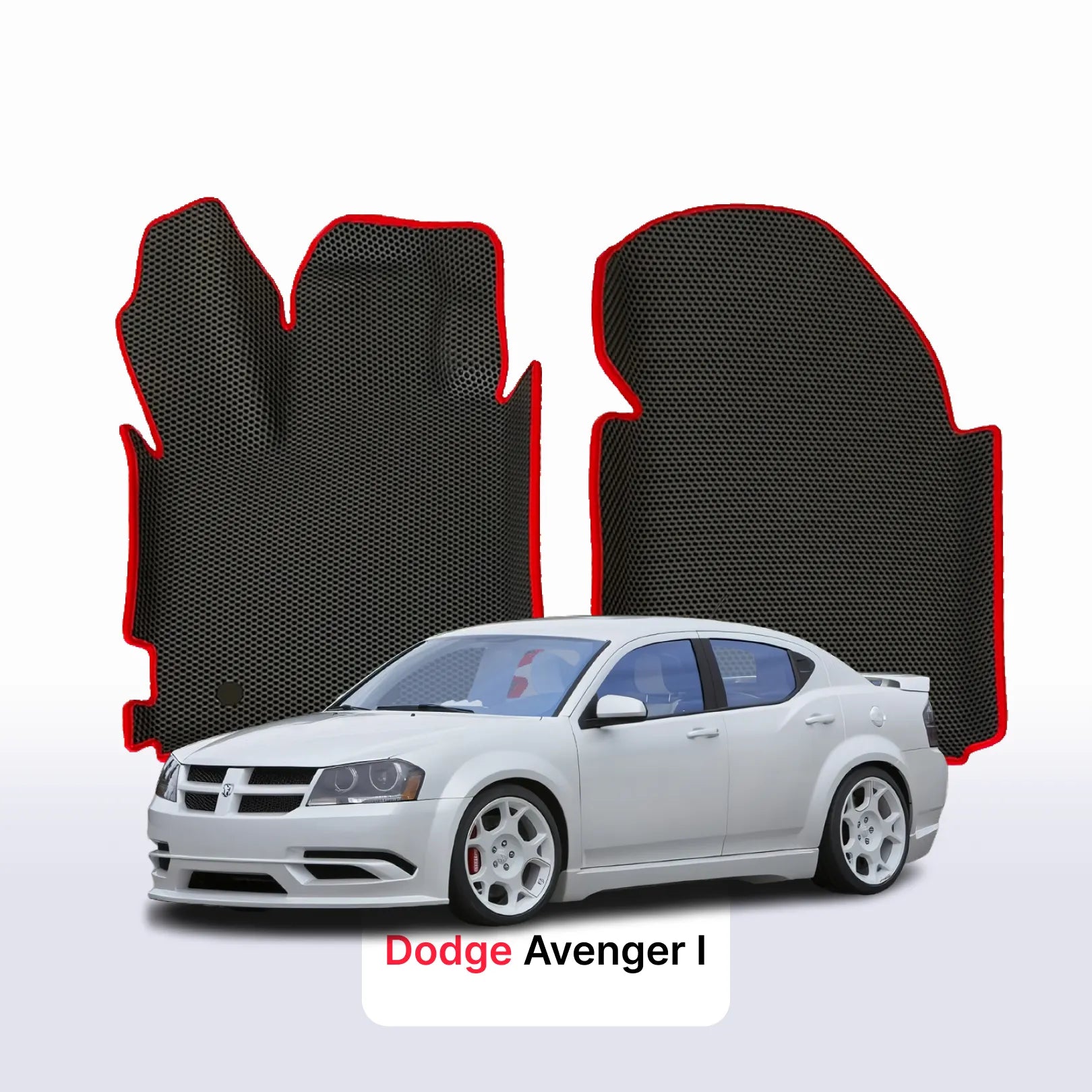 Fußmatten EVA für Dodge Avenger 1 gen 2007-2014 jahr LIMOUSINE