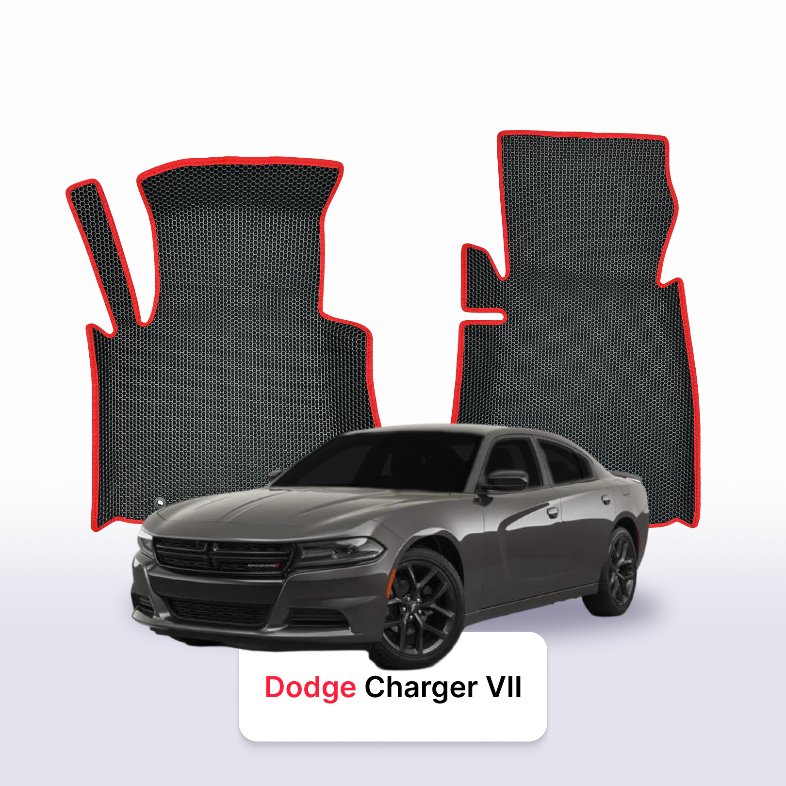 Fußmatten EVA für Dodge Charger(LD) 6 gen 2010-2024 jahr LIMOUSINE