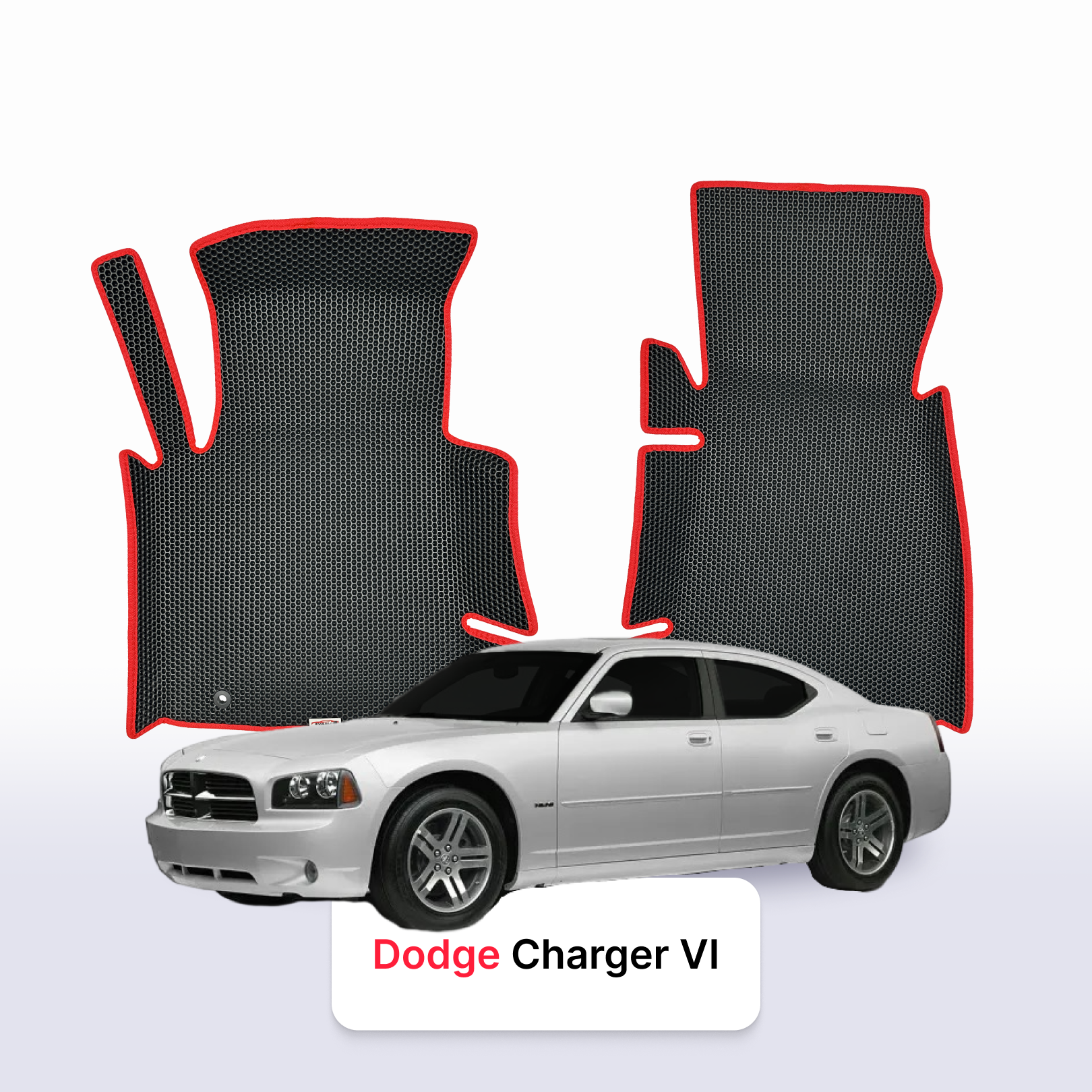 Fußmatten EVA für Dodge Charger(LX) 6 gen 2005-2010 jahr LIMOUSINE