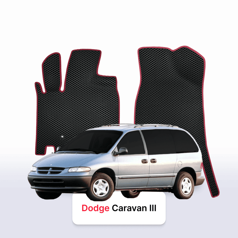 Fußmatten EVA für Dodge Caravan 3 gen 1995-2000 jahr MINIVAN