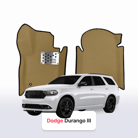 Fußmatten EVA für Dodge Durango 3 gen 2010-2028 jahr SUV