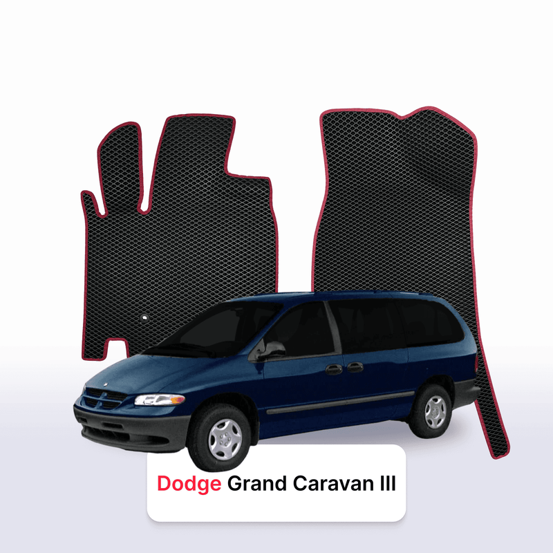 Fußmatten EVA für Dodge Grand Caravan 3 gen 1995-2000 jahr MINIVAN