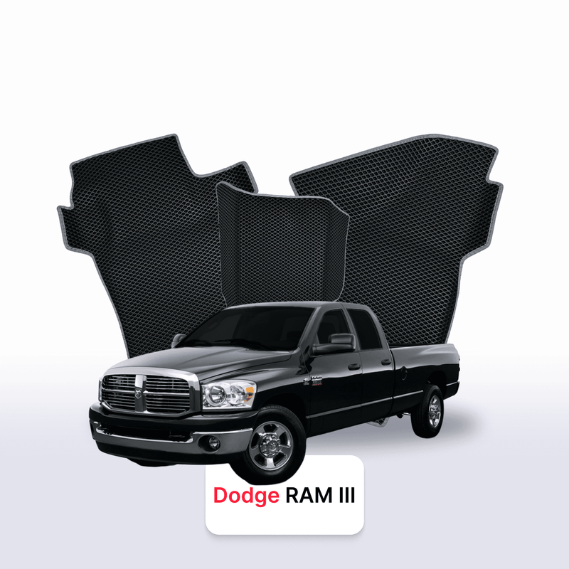 Fußmatten EVA für Dodge RAM(DRDH) 3 gen 2001-2009 jahr PICK-UP  doppelkabine