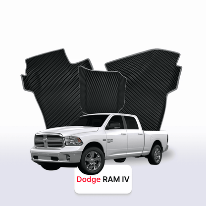 Fußmatten EVA für Dodge RAM(DSDJ) 4 gen 2008-2019 jahr PICK-UP  doppelkabine