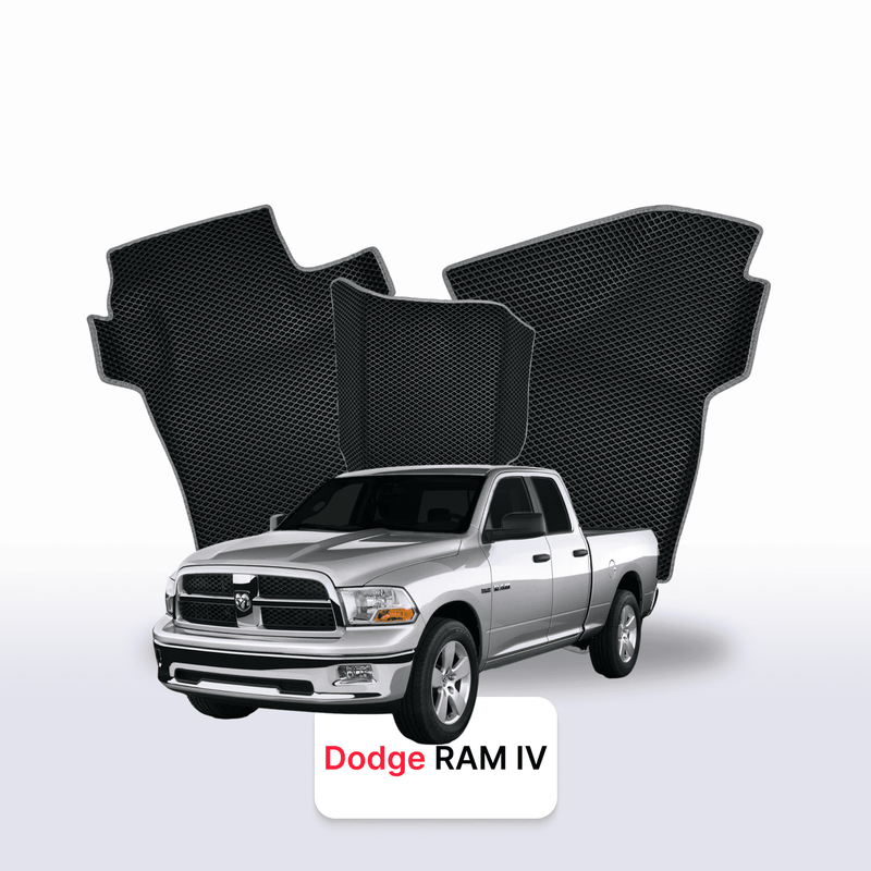Fußmatten EVA für Dodge RAM(DSDJ) 4 gen 2008-2019 jahr PICK-UP extrakabine