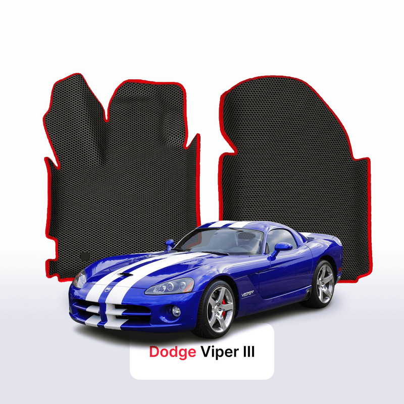 Fußmatten EVA für Dodge Viper 3 gen 2002-2007 jahr COUPE